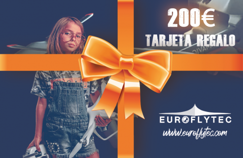 TARJETA REGALO EUROFLYTEC 200€