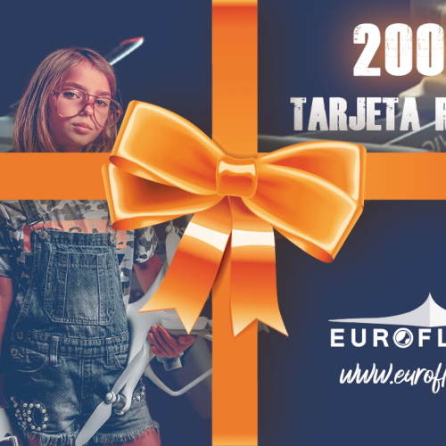 TARJETA REGALO EUROFLYTEC 200€